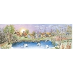 Paesaggio con laghetto Paesaggio con laghetto